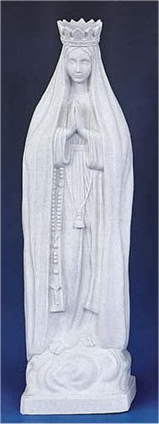 Pilgrim Virgin Granite Sculpture Garden Statue of Our Lady